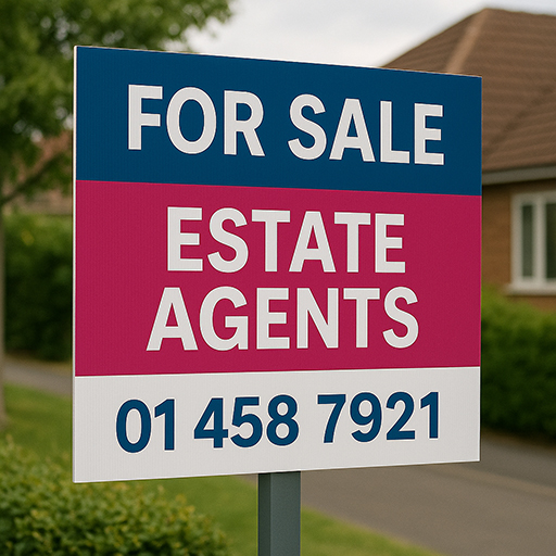 For sale signs